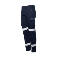 Cargo Trousers, Ripstop, Reflective, Navy