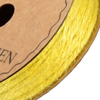 Hessian String Yellow - 2mm x 10m