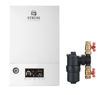 Strom 11kW Single Phase Electric Combi Boiler with Filter WBSP11C