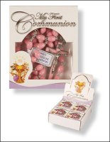 Communion Rosary/Plastic/Pink   (C6106/PK)