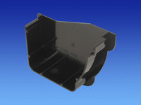 Wavin Stormline Stopend - Internal RH Black  8T850 T9850BK