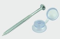 Corrugated Roofing Screw and Clear Washer 5x75mm Bag of 50