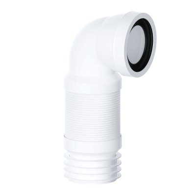 Viva 90&deg; Flexible Pan Connector for 4" Pipe (110mm)