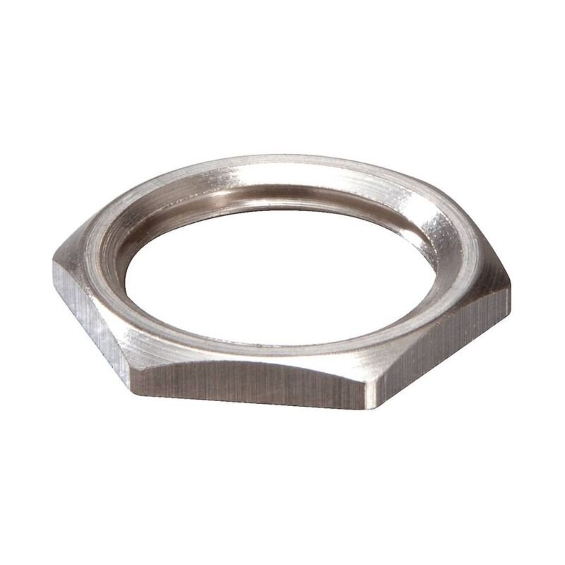 Wiska 10063147 50mm M50 Locknut Nickel-Plated Brass 50x1.5mm