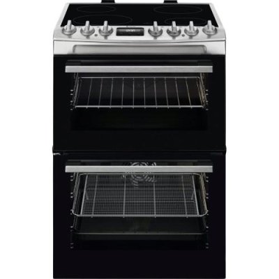Electrolux 60cm Twin Cavity Freestanding Electric Cooker | LKR655210X 1