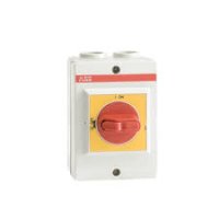 ABB 63A 3P Rotary Isolator Red/Yellow OTP63BA3M