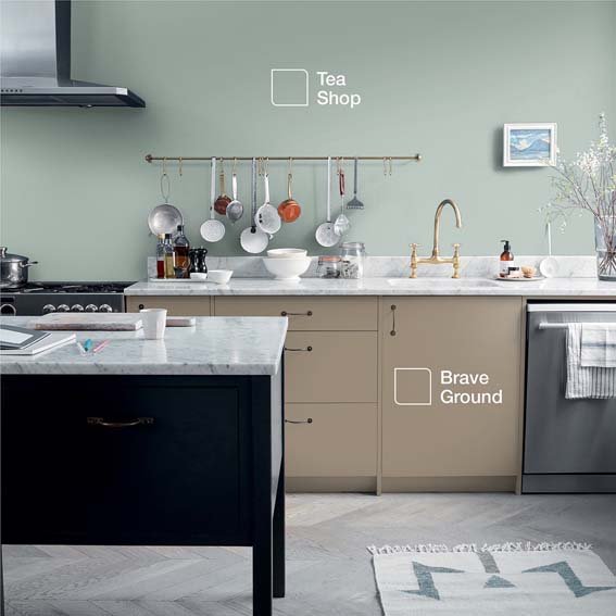 Dulux Easycare Kitchens Tea Shop Paint Pat McDonnell Paints