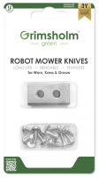 Grimsholm Replacement Robot Mower Blades - Worx | Kress | Grouw (12 Pack)