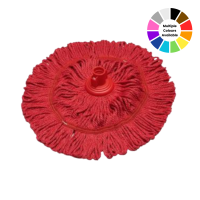 Vikan 250 g Red Hygiene Socket Mop, Screw in