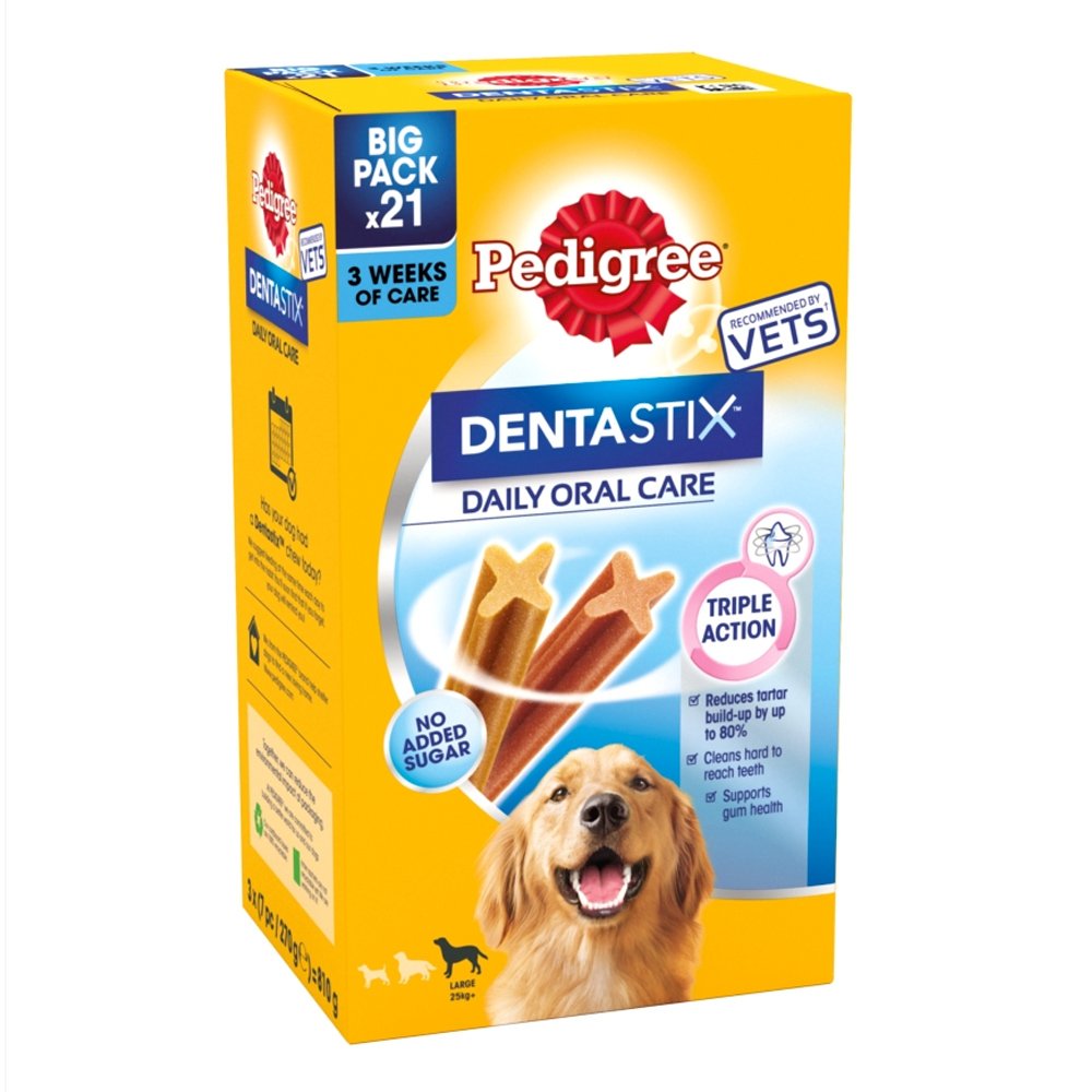 Pedigree DentaStix Daily Dental Chews Large Dog  4x21