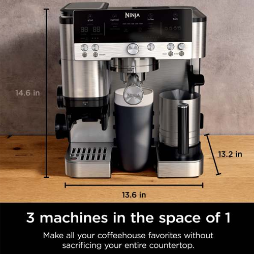 Ninja Luxe Café Premier Espresso Machine | ES601UK 4