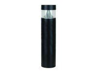 ORIENT, 20W 1800lm, CCT Selectable, 630mm, Flat Top Bollard, Black