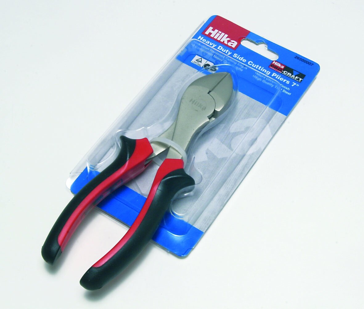 HILKA 7" H/D SIDE CUTTING PLIERS