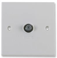 TV (F), Single, 1 Way Wall Plate