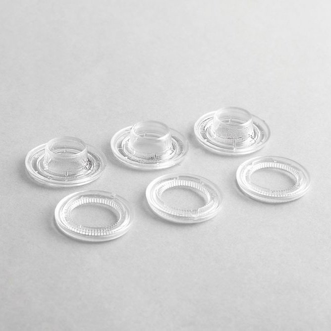 Clear Plastic Grommets 