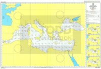 ADMIRALTY Routeing Chart - 5146(5) Mediterranean and Black Seas (May)
