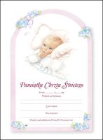Baptismal Certificate/Girl/Polish Wording   (POL/8)
