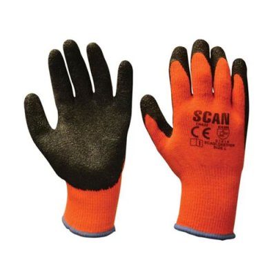 Scan Dipped Thermal Latex Gloves (3 Pairs)