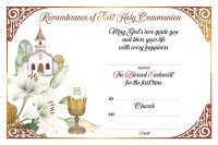 Communion Certificate/Symbolic   (C58205)