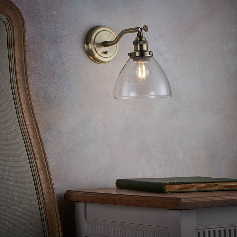 Endon Hansen Switched Wall Light