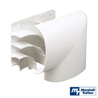 MT Odyssey Trunking Flat Bend (Cover & Base) White