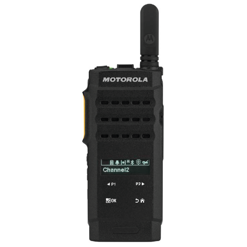 SL2600 VHF PMNN4468 (2300mAh) Li-ion PMAD4146 (156-174MHz) StubAnt Holster UK Desk Ch