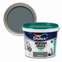 Weathershield Merlin Colour Swatch & 10L Paint Bucket