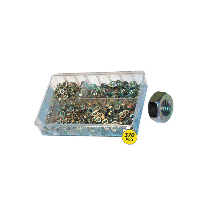 Assorted Metric Steel Nuts