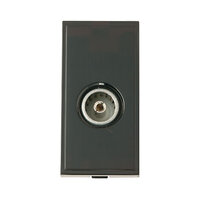 SINGLE TV FEMALE IEC MOD BLACK