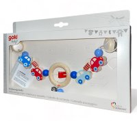 Goki Baby Pram Chain Car with Clips