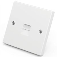 Linclon secondary telephone socket 1 gang bt