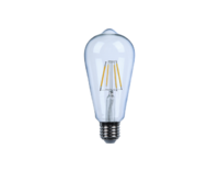 4.5w E27 ST64 LED Filament Dimmable Lamp 2700K