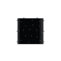 LEDJ Black Starlit 2ft x 2ft Dance Floor Panel (3 sided)