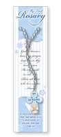 My First Rosary/Pearl Bead/Blue   (5950)