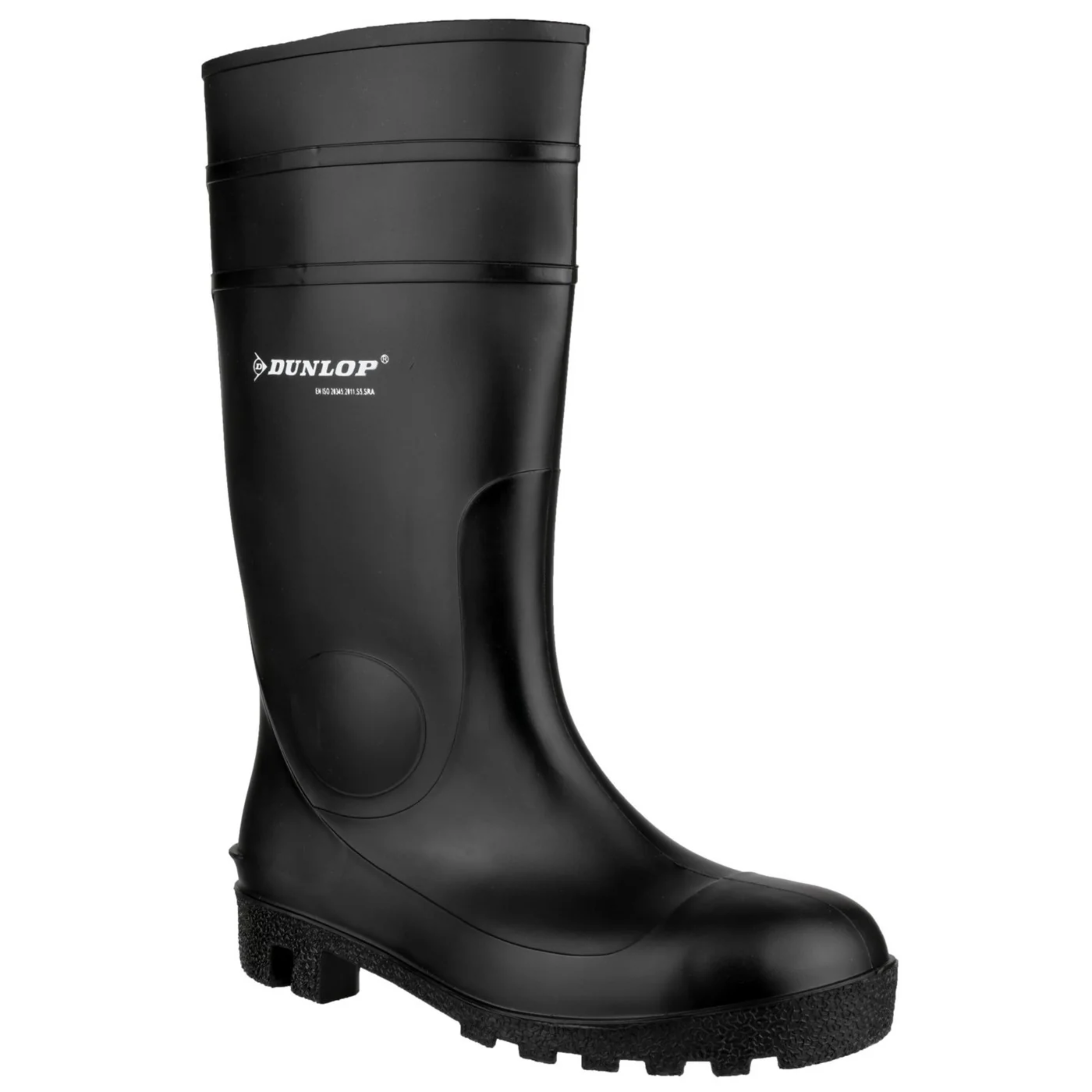 Dunlop Protomaster Safety Wellington Boot, Black