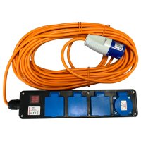 Crusader Products 15m Deluxe Mobile Mains Lead