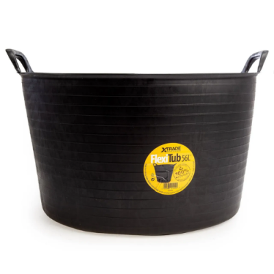 Flexi Tub 56ltr - Black