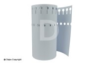 22cm LOOP LOCK LABELS WHITE