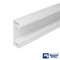 MT Compact Mono 20 Base Unit & 2 X Top/Bottom Lids 140 X 50mm White