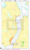 Norway Chart - 490 Ulvesundet med Måløy hamn