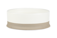 Scruffs Stoneware Scandi Non-tip Bowl 20cm Cream x 4