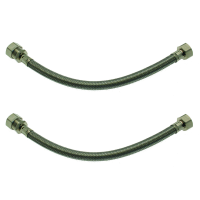 Tucker French 22mm x 3/4" x 300mm Flexi Tap Connector (Pack of 2