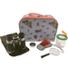 Explorer Case with binoculars, bug jar, magnifying glass, flashlight and compass.