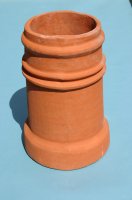 Cannon Head Chimney Pot Terracotta 600mm (To Order)