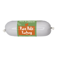 Pure & Natural PN749 Pure Pate Sausage Turkey 12x400gm