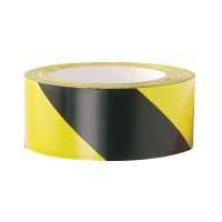 ZEBRA TAPE BLACK/YELLOW 500M