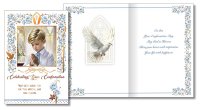 Confirmation Card with Insert - Boy   (F28514)