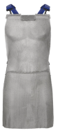 EF47550 CHAINMAIL MESH APRON 4MM C/W PU HARNESS STRAP