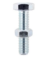Hex Head Bolt & Nut M12 X 100 Pack of 10