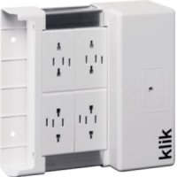 Hager 4 Way Klik Lighting Distribution Unit KLDS4